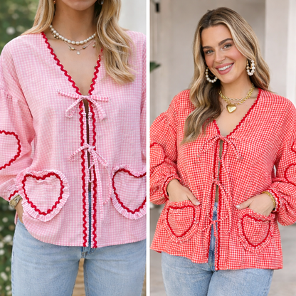 Sweetheart Stitch Blouse
