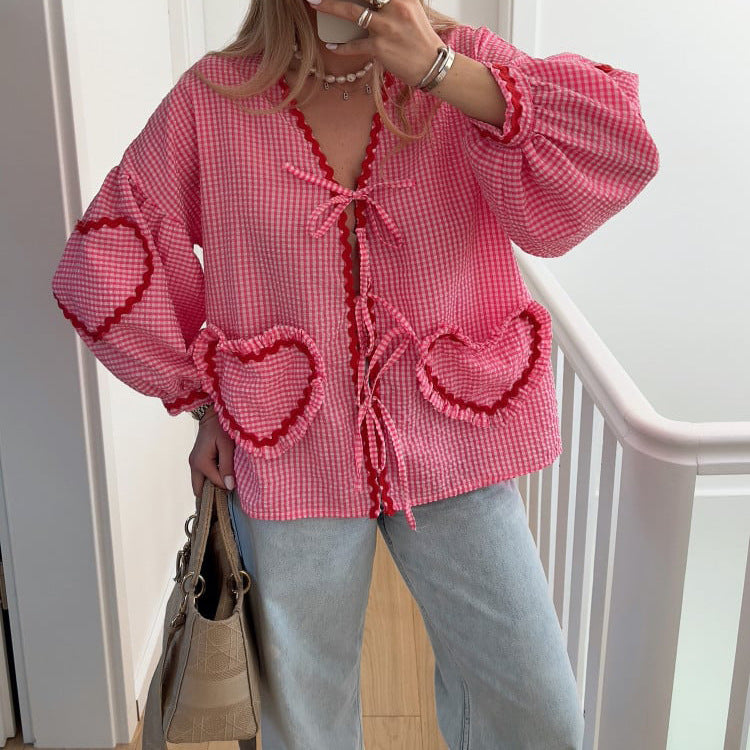 Sweetheart Stitch Blouse